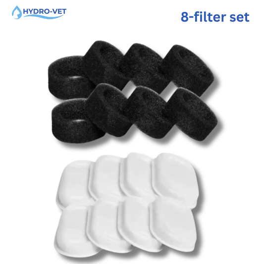 8 pcs HydroVet Filter Replacement Pack