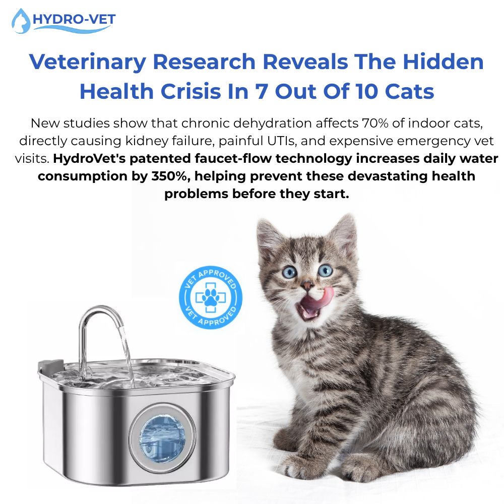 HydroVet™ - Vet-Grade Whisper-Quiet Hydration Technology
