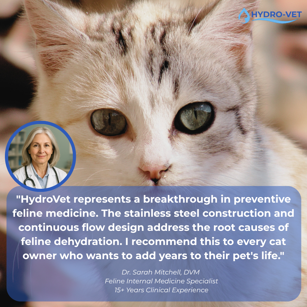 HydroVet™ - Vet-Grade Whisper-Quiet Hydration Technology