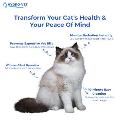 HydroVet™ - Vet-Grade Whisper-Quiet Hydration Technology