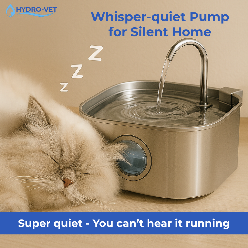 HydroVet™ - Vet-Grade Whisper-Quiet Hydration Technology